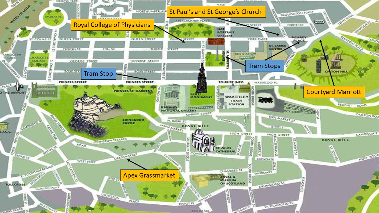 SETP Symposium Edinburgh Maps